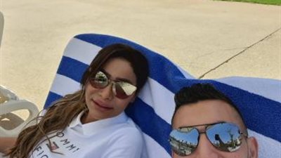 صور.. شقيقة محمد رمضان تتغزل في زوجها: أطيب وأحن زوج في الدنيا