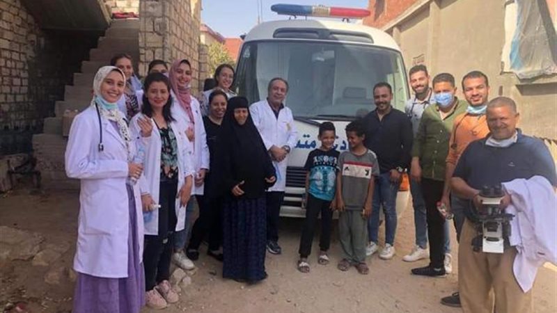 أولى القوافل الطبية