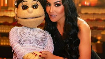 سمية الخشاب تشوق جمهورها لحلقتها مع ”أبلة فاهيتا”