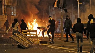 مواجهات عنيفة بين الفلسطينيين و جيش الاحتلال بالضفة الغربية