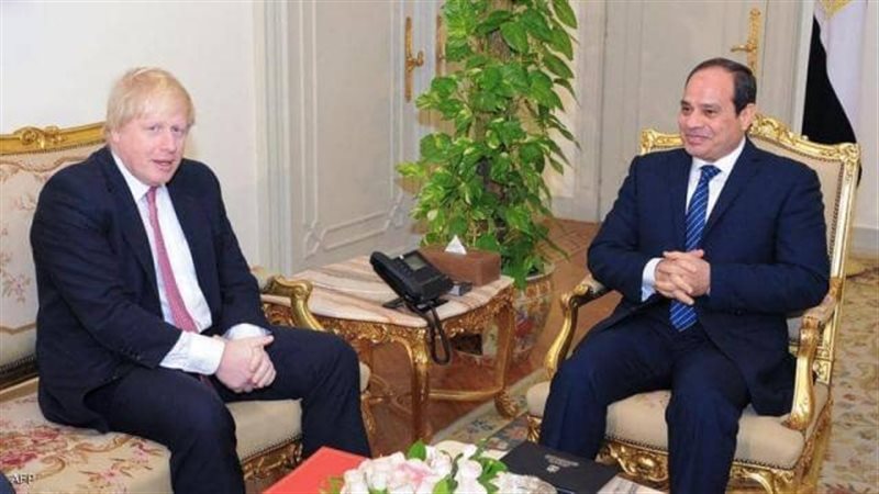 السيسي وجونسون
