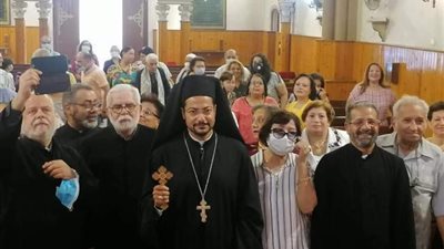 صور.. الأنبا باخوم يترأس ختام المهرجان الإيبارشي لفرح وعطاء