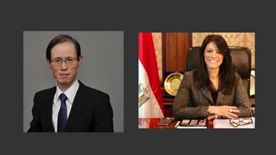 رانيا المشاط تبحث مع سفير اليابان في القاهرة المشروعات التنموية ودعم المنظومة الصحية