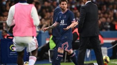 عاجل.. مدرب باريس سان جيرمان يطالب بتجميد ”ميسي”  بعد ”الفعل الفاضح”