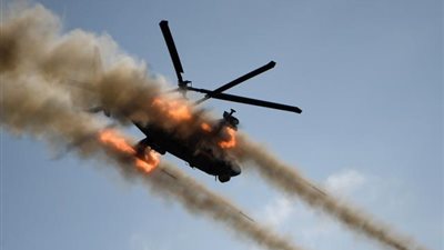 تحطم مروحيتان تابعتان للجيش الليبي في بنيغازي