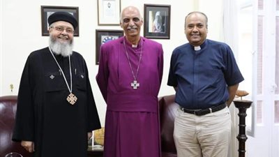 شاهد.. كواليس اجتماع «الأمانة» لمجلس كنائس مصر  بالكنيسة الأسقفية