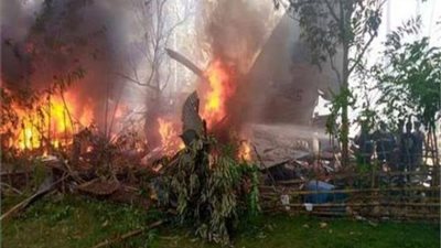 تفاصيل تحطم طائرة تدريب عسكرية في أمريكا