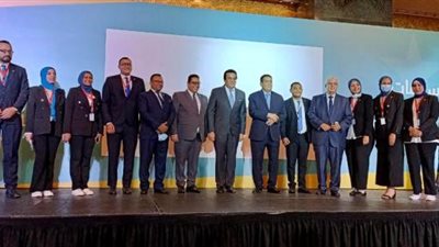 طلاب معهد إعداد القادة يشاركون فى تنظيم فعاليات إعلان نتائج مسابقات الجامعات