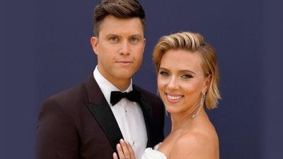 حقيقة تدهور العلاقة بين سكارليت جوهانسون وخطيبها