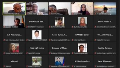 أكاديمية البحث العلمي تستضيف اجتماع مركز العلم والتكنولوجيا لدول عدم الإنحياز والدول النامية