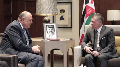 مصر والأردن تؤكدان رفض أى إجراءات إسرائيلية لضم أجزاء من الضفة الغربية