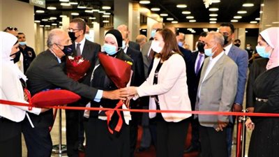 وزيرة التجارة والصناعة ونظيرتها الاردنية تفتتحان فعاليات الدورة الـ 14 لمعرض المنتجات المصرية بالعاصمة عمان