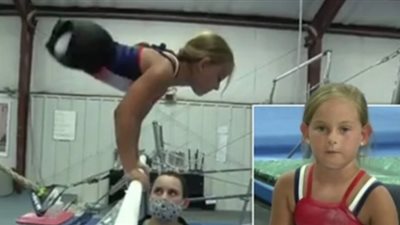 قصة تحول طفلة بدون أقدام إلى بطلة جمباز