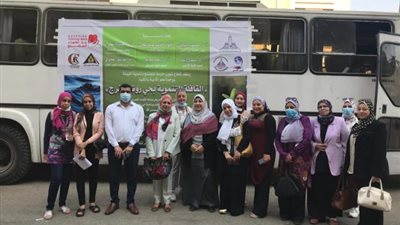 قافلة ألسن وتمريض عين شمس التنموية  في ضيافة حي روض الفرج