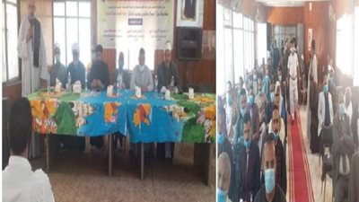 بالصور.. إتمام الصلح فى النزاع القائم بين أفراد عائلتين بمحافظة أسيوط