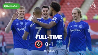 إيفرتون يهزم شيفلد.. وتعادل سلبي بين برايتون ونيوكاسل