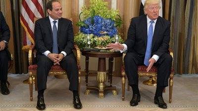 تفاصيل مباحثات السيسى وترامب بشأن القضية الليبية وسد النهضة