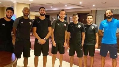 صورة.. ظهور مصطفى فتحي وبامبو بمعسكر الزمالك
