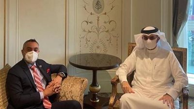 سفير البحرين يلتقي مدير المكتب الإقليمي العربي للاتحاد الدولي للاتصالات