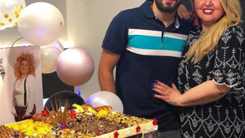 مها أحمد ونجلها عادل