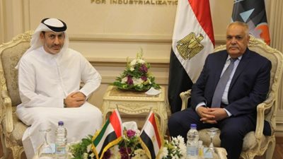 التراس يبحث مع وفد إماراتى عقد شراكات مع العربيةً للتصنيع