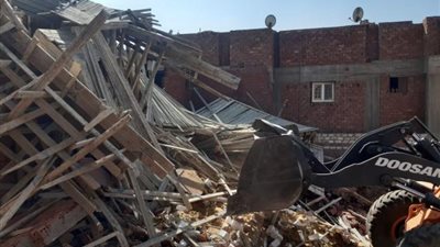 بالصور.. الجيزة تزيل 25 حالة تعدى وبناء مخالف بالبدرشين ومنشأة القناطر وأبو النمرس