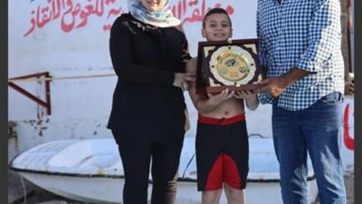 أسرة شهيد الغدر منسي فى ضيافة الغوص والإنقاذ