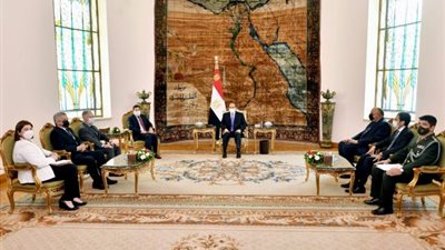 تفاصيل مباحثات السيسى مع نائب رئيس البرازيل