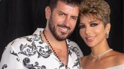 أصالة نصرى تغازل زوجها بكلمات رومانسية فى أحدث ظهور لها