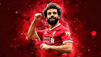 محمد صلاح يحتفل على طريقته الخاصة بهدف تريزيجيه