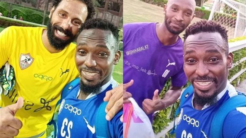 كوفي ولاعبي الزمالك