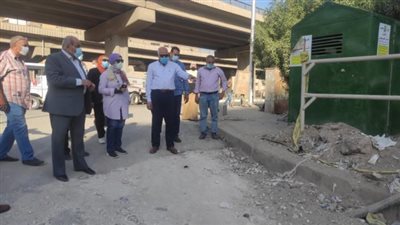 في جولة ميدانية.. ماذا شاهد محافظ الجيزة في طريقي المريوطية واللبيني؟