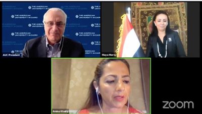 الجامعة الأمريكية بالقاهرة تستضيف رئيسة المجلس القومي للمرأة