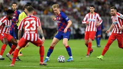 مواجهة نارية بين أتلتيكو مدريد و برشلونة فى قمة الدورى الإسبانى اليوم