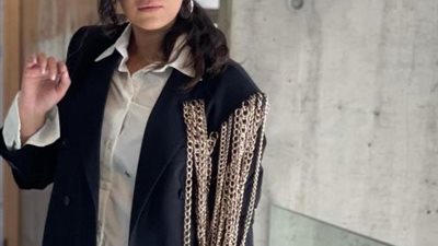 أيتن عامر بإطلالة ناعمة فى أحدث  جلسة تصوير