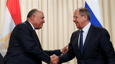 شكرى يبحث مع لافروف الأزمات فى الشرق الأوسط وأفريقيا