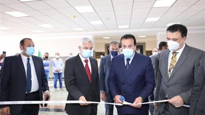 بالصور .. افتتاح كليتي طب الأسنان والذكاء الاصطناعي ومركز القياس والتقويم بجامعة المنوفية