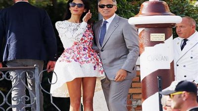 أبرزهم جورج كلوني وأمل علم الدين.. نجوم خطفوا الأنظار على السجادة الحمراء