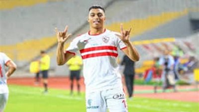 مصطفي محمد يقود هجوم الزمالك أمام بيراميدز