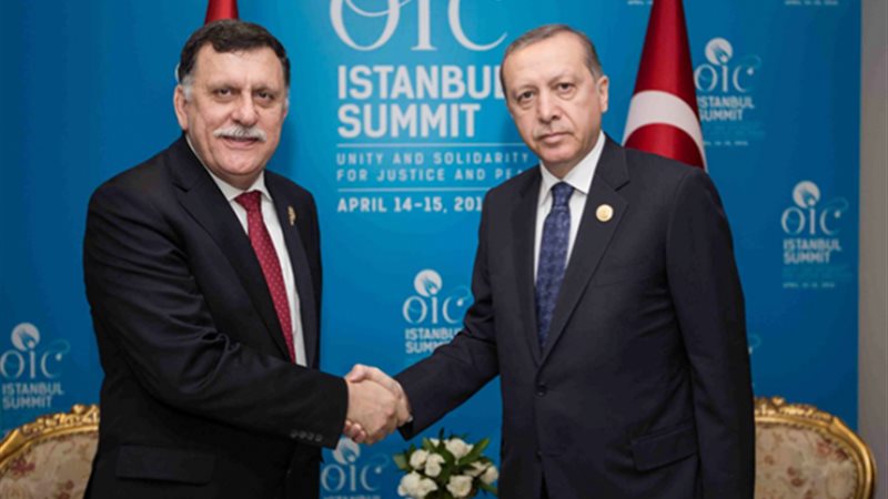 أردوغان والسراج