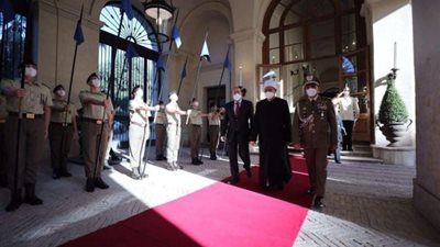 بالصور.. ماذا قال رئيس إيطاليا عن شيخ الأزهر والبابا؟