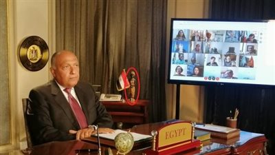 8 معلومات عن التمثال الذى يلازم  سامح شكري  فى مفاوضات سد النهضة