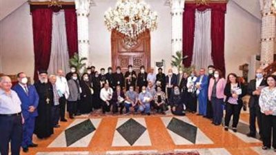 البابا للأقباط: الكنيسة ليست مؤسسة أرضية إنما هي قطعة من السماء