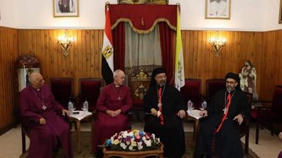 بالصور.. كل ما تريد معرفته عن لقاء رئيس أساقفة كانتربري مع بطريرك الكاثوليك