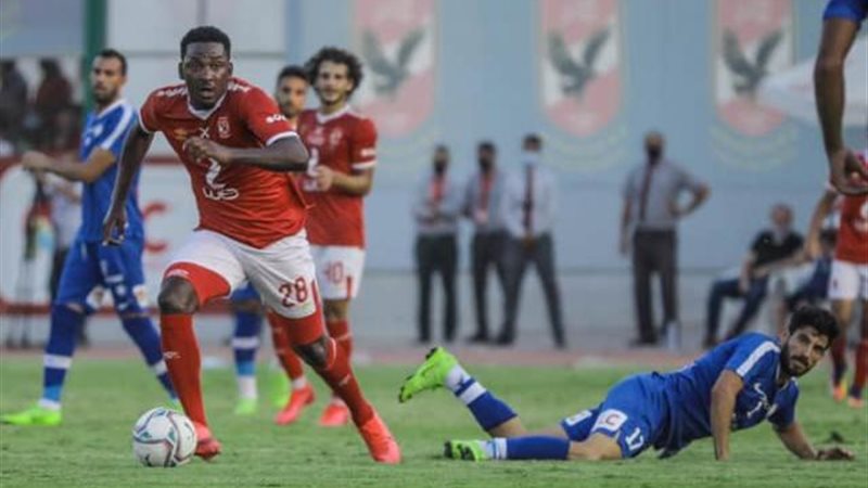 أجاي في ودية الأهلي