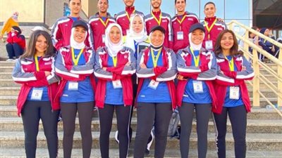 جامعة حلوان تشارك فى المهرجان الرياضي الأول للأسر الطلابية بالجامعات المصرية