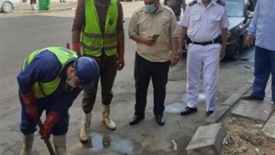 حملات لتطهير بالوعات الأمطار بالقاهرة استعدادا لفصل الشتاء