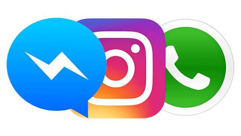 فيس بوك واتساب وانستجرام