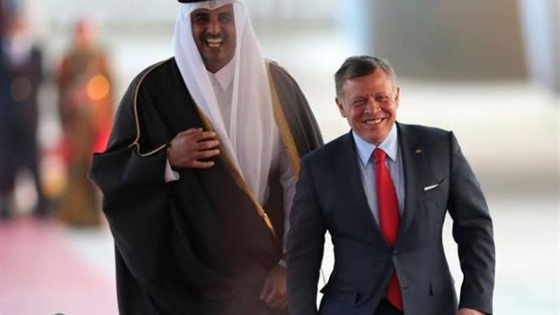 العاهل الأردني وأمير