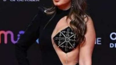 نجلاء بدر: تعرضت لهجوم حاد بسبب فستانى الأخير  وأفكر في ترك المهرجان والعودة للقاهرة